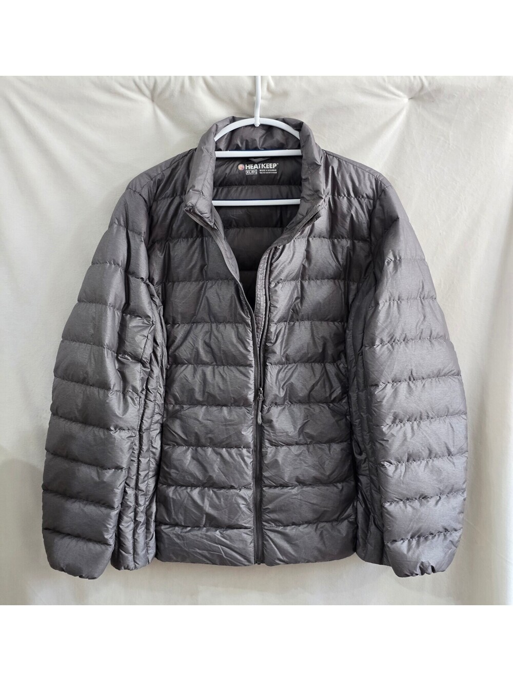 31 Degrees HeatKeep XL Gray Puffer Jacket size XL